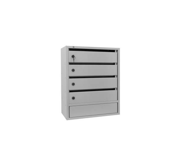 4-х секционный почтовый ящик «Орион М»